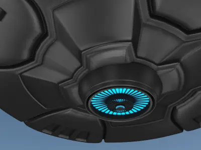 space Ufo 3D model