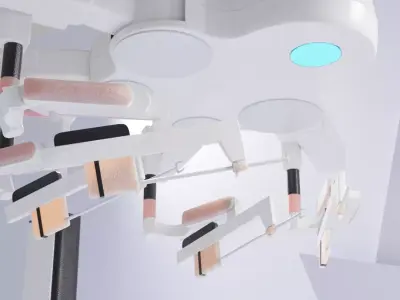 Da Vinci Surgical Robot 3D model