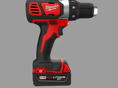 Milwaukee Drill 3D model