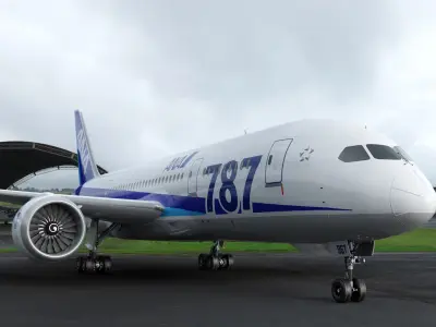Boeing 787-8 Dreamliner ANA Livery 3D model purchase