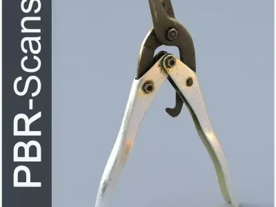 Cutters Low SM Low-poly 3D model