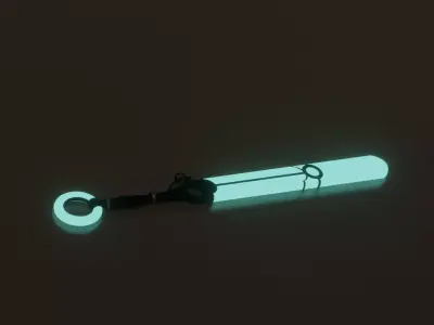League Of Legends Ekko Weapon  Free 3D model