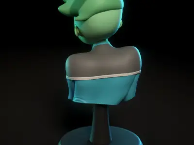 DVana Tendi bust Free 3D print model
