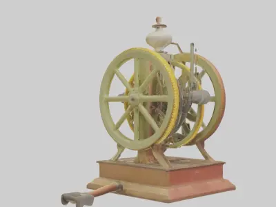 Cornhusker Model 1 Low-poly 3D model