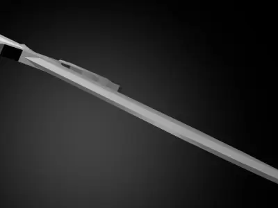 Low-Poly Dagger sword Free low-poly 3D model