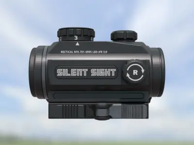 Red Dot Reflex Sight Model RELEV-14 3D model