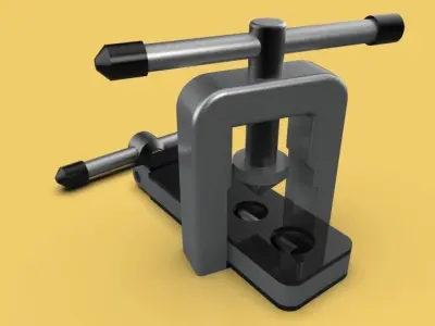 IMPERIAL FLARING TOOL 3D model