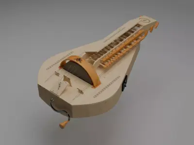 Hurdy Gurdy 3D model