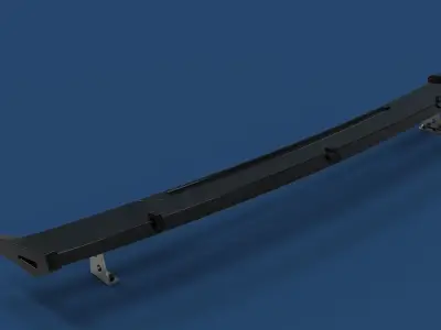 Spoiler s6 rear  3D model