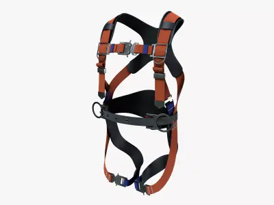 Safety Harness 3D model