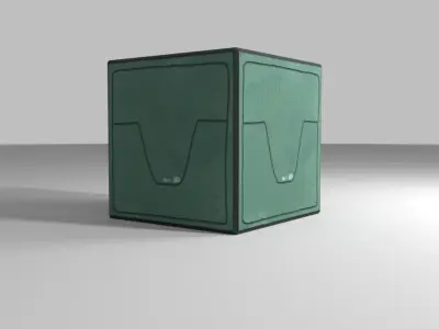 Among Us - Box  Free low-poly 3D model