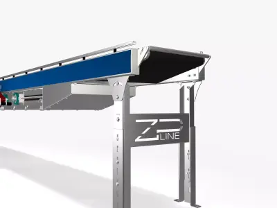 Conveyor - Zipline BRBAC 3D model