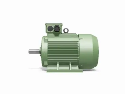 250M B3 Top 2 Pole IEC electric motor - 3D CAD model 3D model
