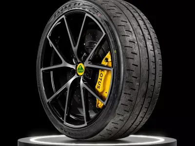 Goodyear Eagle F1 SuperCar 3R 235 35 ZR19 91Y 3D model