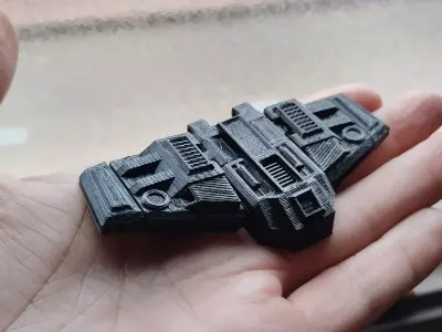 NBK GT Builder Long Haul back flap 3D model