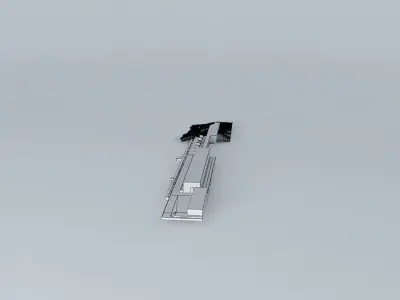 Riga Hydroelectric Power Plant Free 3D model