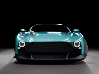Aston Martin Victor 2025 3D model