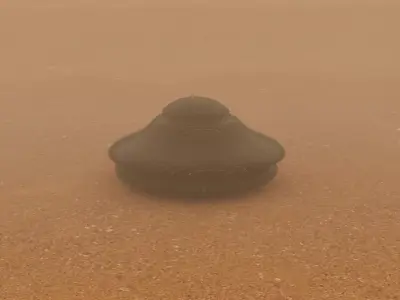 UFO - SpaceShip Free low-poly 3D model
