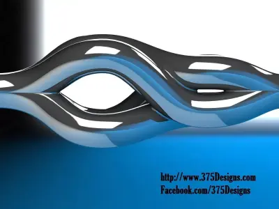 Twisting Pipes Free 3D model