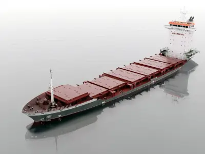 Container Feeder 800 Grey 3D model