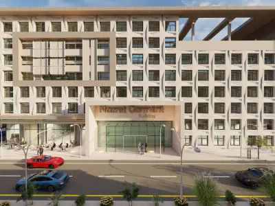 Commercial Building 3D model shop