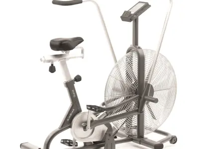 AIR exercise and fitness gym bike 3D model