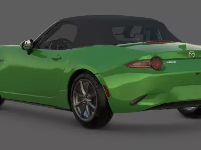 2019 Mazda MX-5 Miata 3D Model  The World Favorite Roadster 3D model