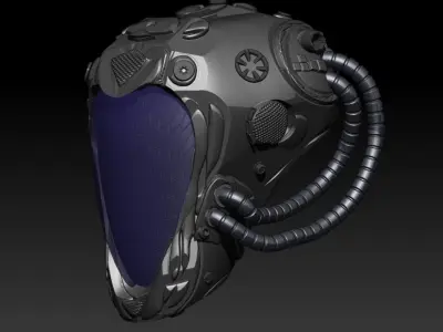 Protective helmet Castor Free 3D model