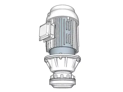 Pump Motor 3D print model purchase