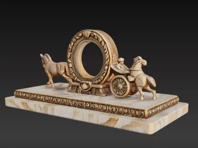 Ancient Roman Table Ornament Decorative Series 4 3D print model