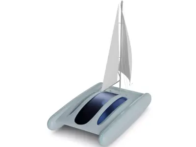Sailboat 3D model