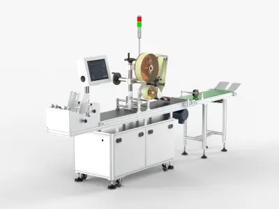 Automatic Labeling Machine 3D model shop
