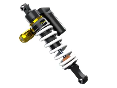 Touratech Suspension Low-poly 3D model