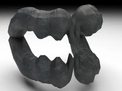 Dunkleosteus Teeth 3D model