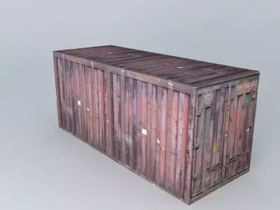 storage container Free 3D model