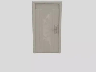 Industrial Factory Machine Service Door Panel for 3D print 3D model