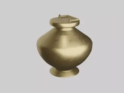 Brass Container Free 3D print model