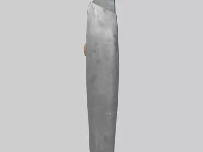 Electrician Knife Low-poly 3D model