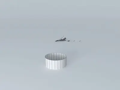 concorde and the red arrows Free 3D model