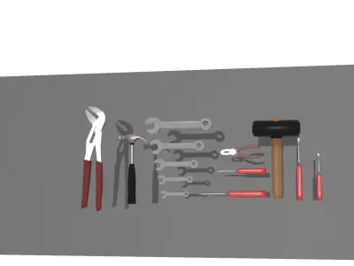 Tool kit 3D model
