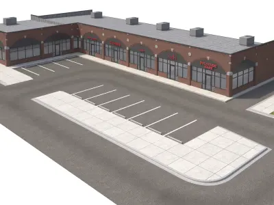 Retail-082 Retail Store 3D model
