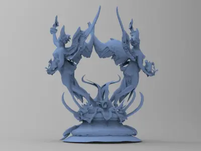 Halloween Dantes ivy stand 2 3D model