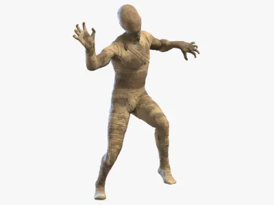 Mummy Rigged 3D model