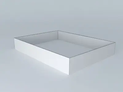 Architectural detail rectangular box Free 3D model