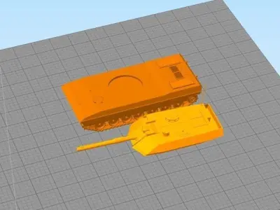 M1A2 Abrams tank 3D model