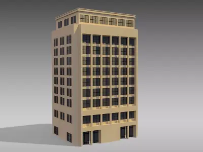 Commercial Building 009 3D model