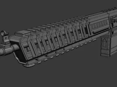 Future Rifle 3D model purchase
