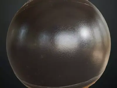 Dark Micro-Patterned Sci-Fi Metal Plate PBR Seamless Texture