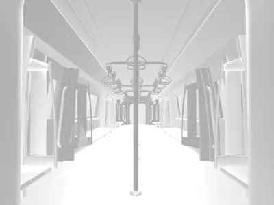 METRO COACH 3D model