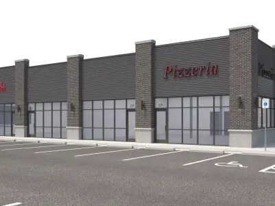 Retail-183 Retail Store 3D model